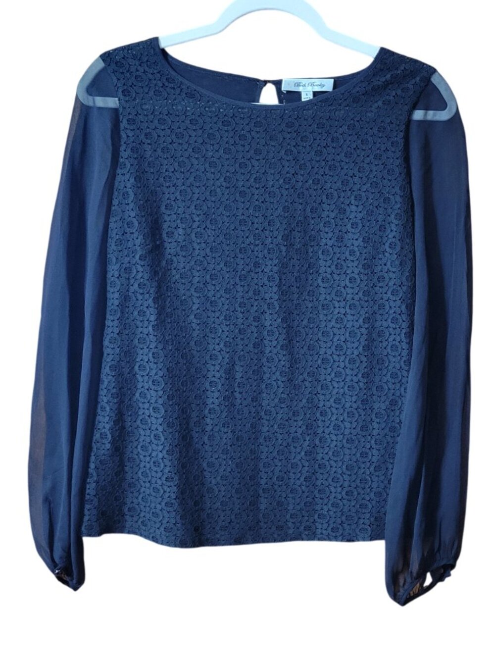 Beth Bowley Lace Bodice Blouse - Size S